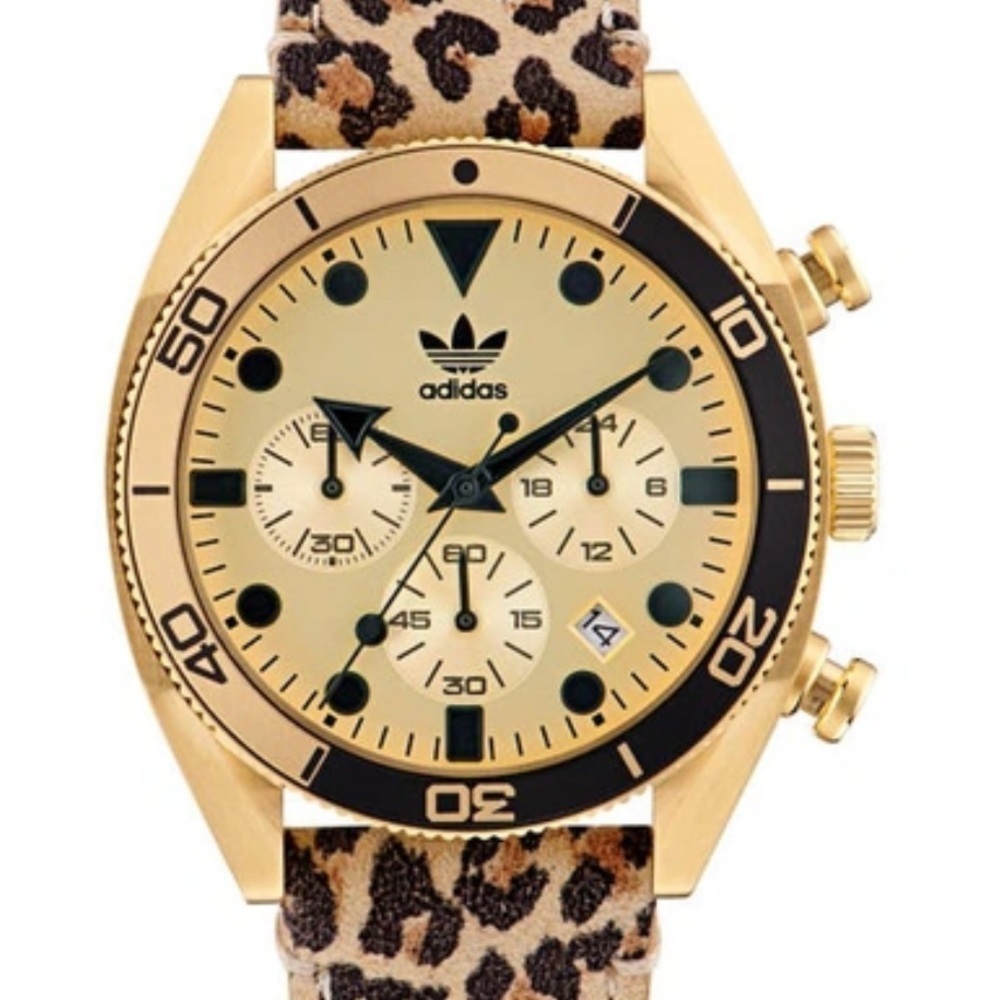Edition Two Chronograph Leather Strap Watch, 42mm